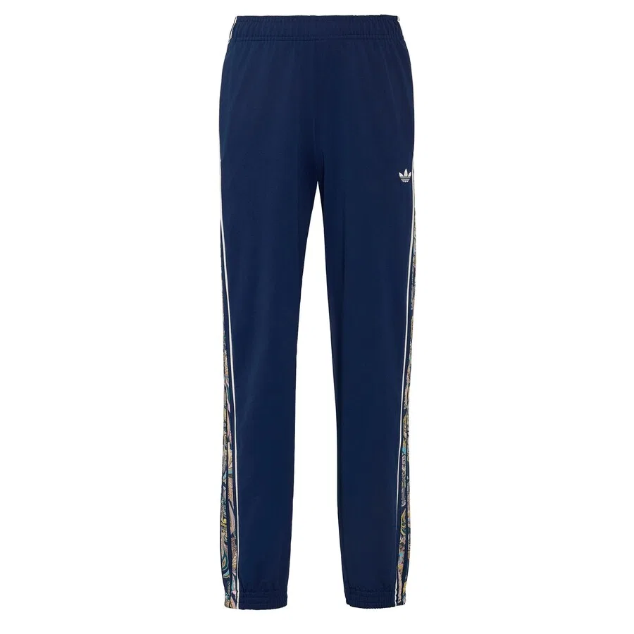 Брюки ADIDAS ORIGINALS свободного кроя 'Sst' цвета морской волны