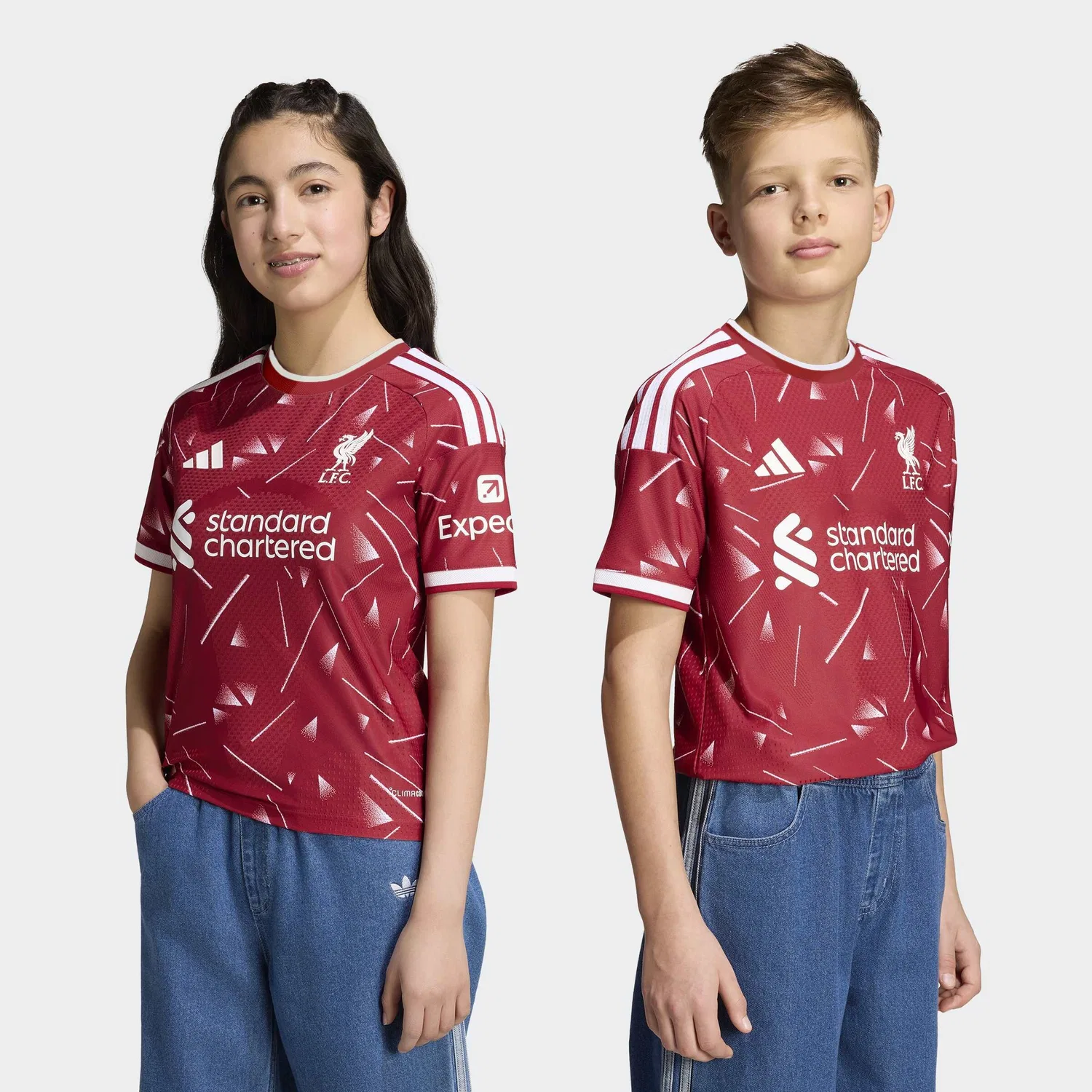 Футболка Adidas Performance Shirt FC Liverpool 26/27 красного цвета — фото 4
