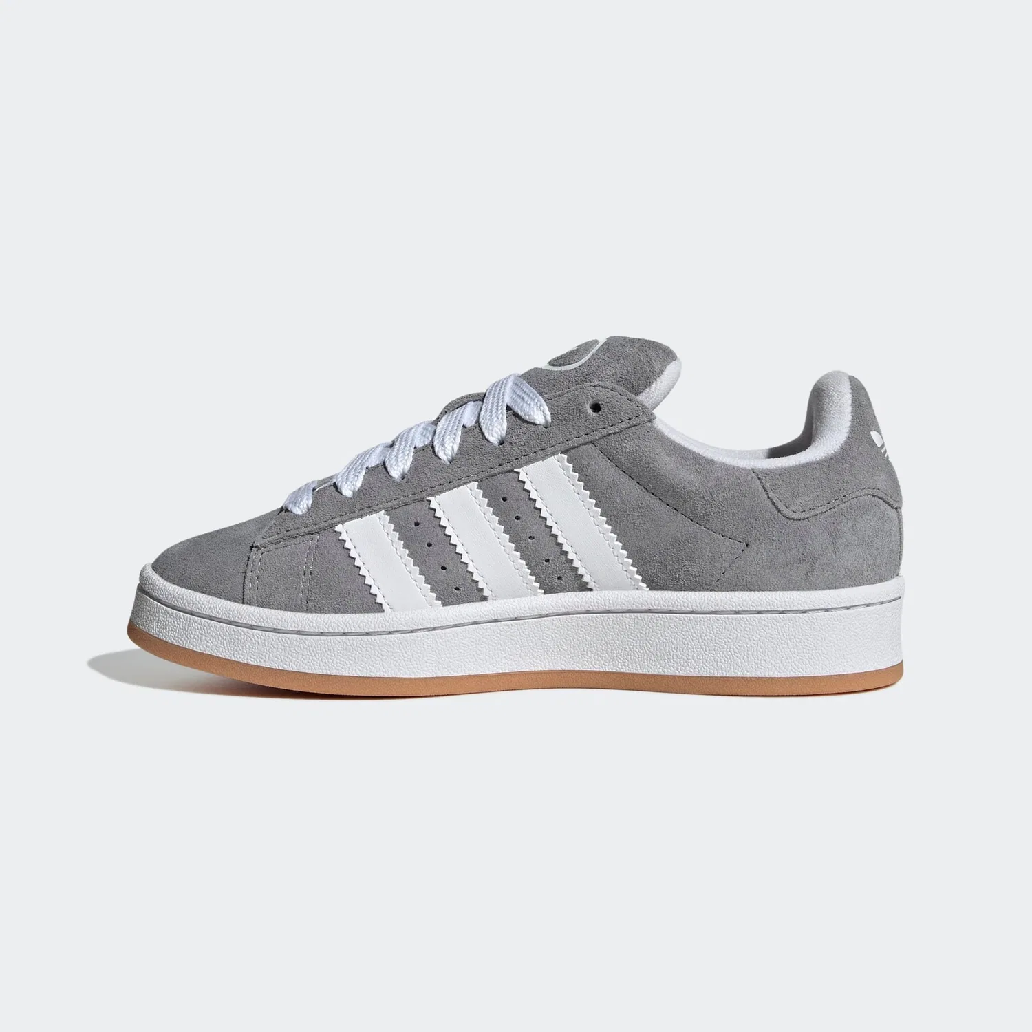 Детские кроссовки в ретро-стиле Campus 00s Adidas Originals, Grey/White/White — фото 3