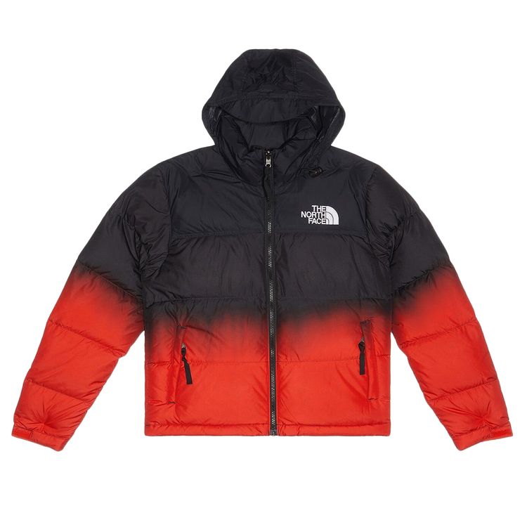 

Куртка The North Face 1996 Retro Nuptse Dip Dye Jacket 'Fiery Red', красный