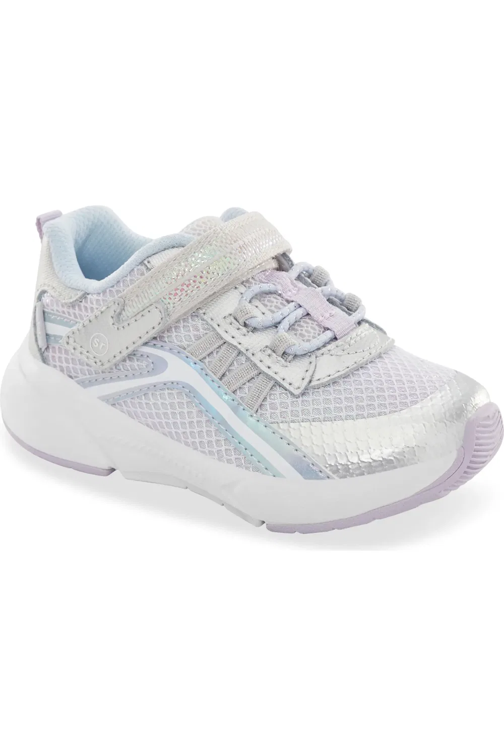 Кроссовки детские с пеной с эффектом памяти Made2Play Journey 3.0 Stride Rite, Silver Sparkle
