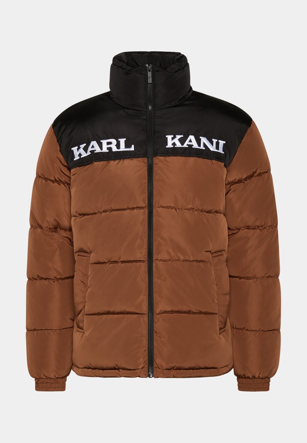

Зимняя куртка Retro Essential Puffer Karl Kani, темно-коричневый