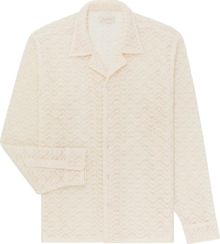 

Рубашка Aimé Leon Dore Long-Sleeve Rico Shirt 'Pristine', кремовый