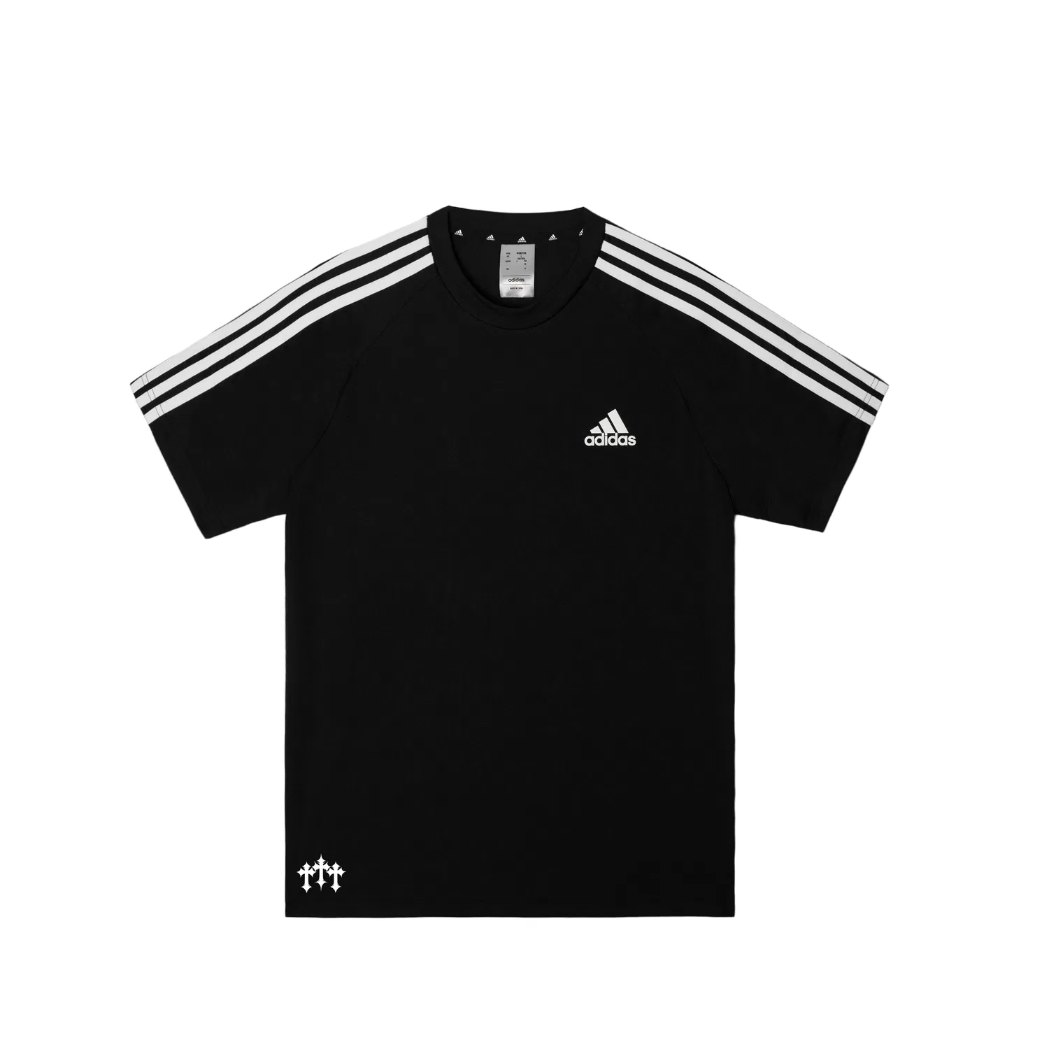 Мужская футболка с принтом Adidas Football, Черный — фото 4