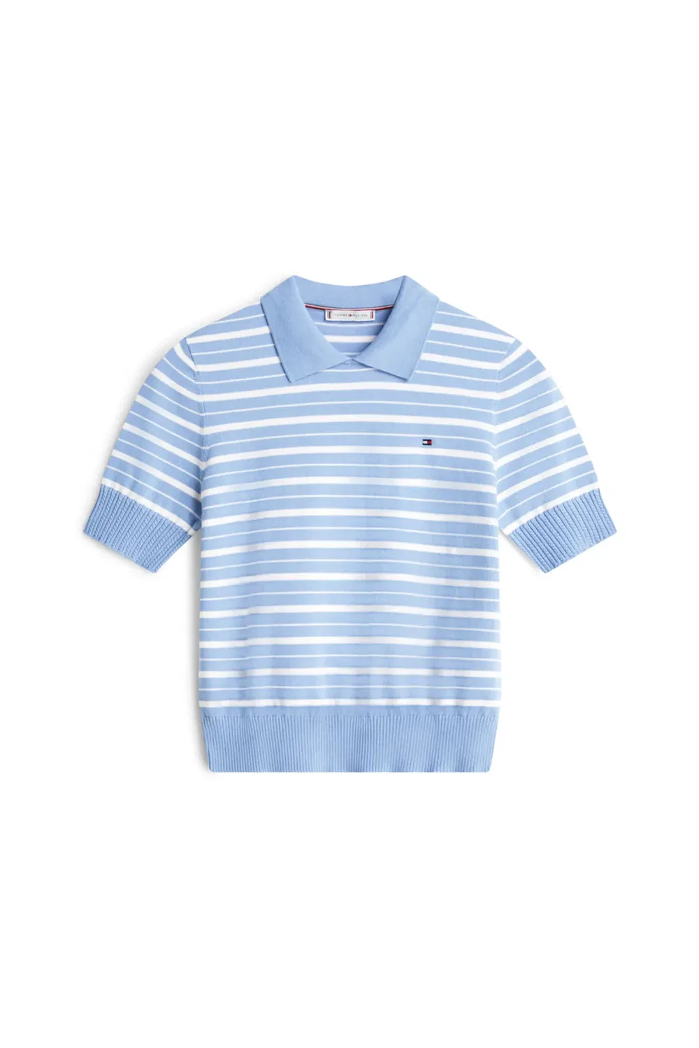 Свитшот с полосками Stripe GG Polo S/S Tommy Hilfiger, Blue — фото 4