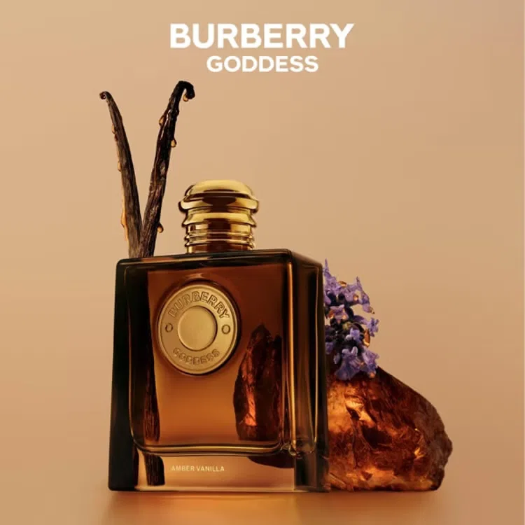 Парфюмерная вода для женщин с ароматом амбры и ванили Burberry Goddess Amber Vanilla, 100 мл — фото 4