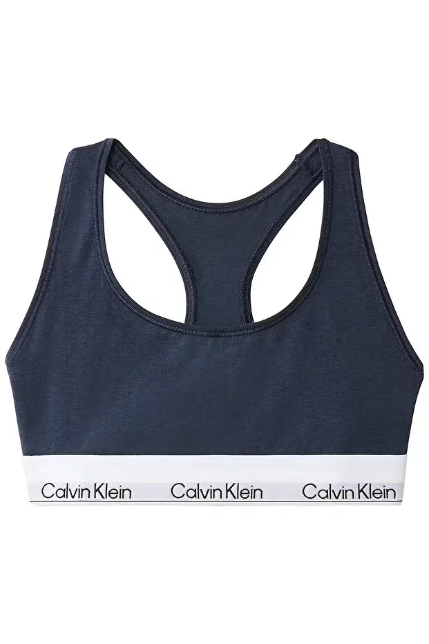 Женские бралетт с принтом Icon Calvin Klein, Navy Blue