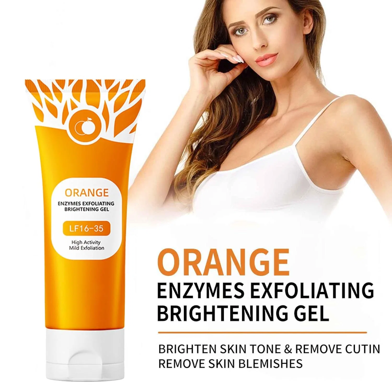 Эксфолиирующий гель Orange Enzyme Brightening Exfoliating Gel, 100 г Générique — фото 2