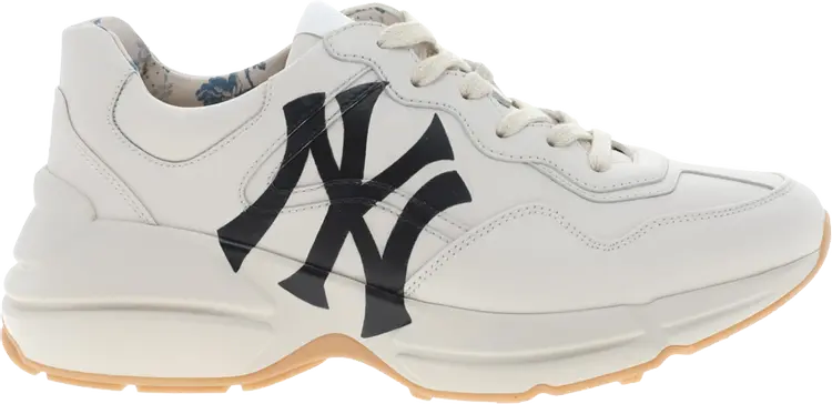 

Кроссовки Gucci Rhyton NY Yankees - Mystic White, белый