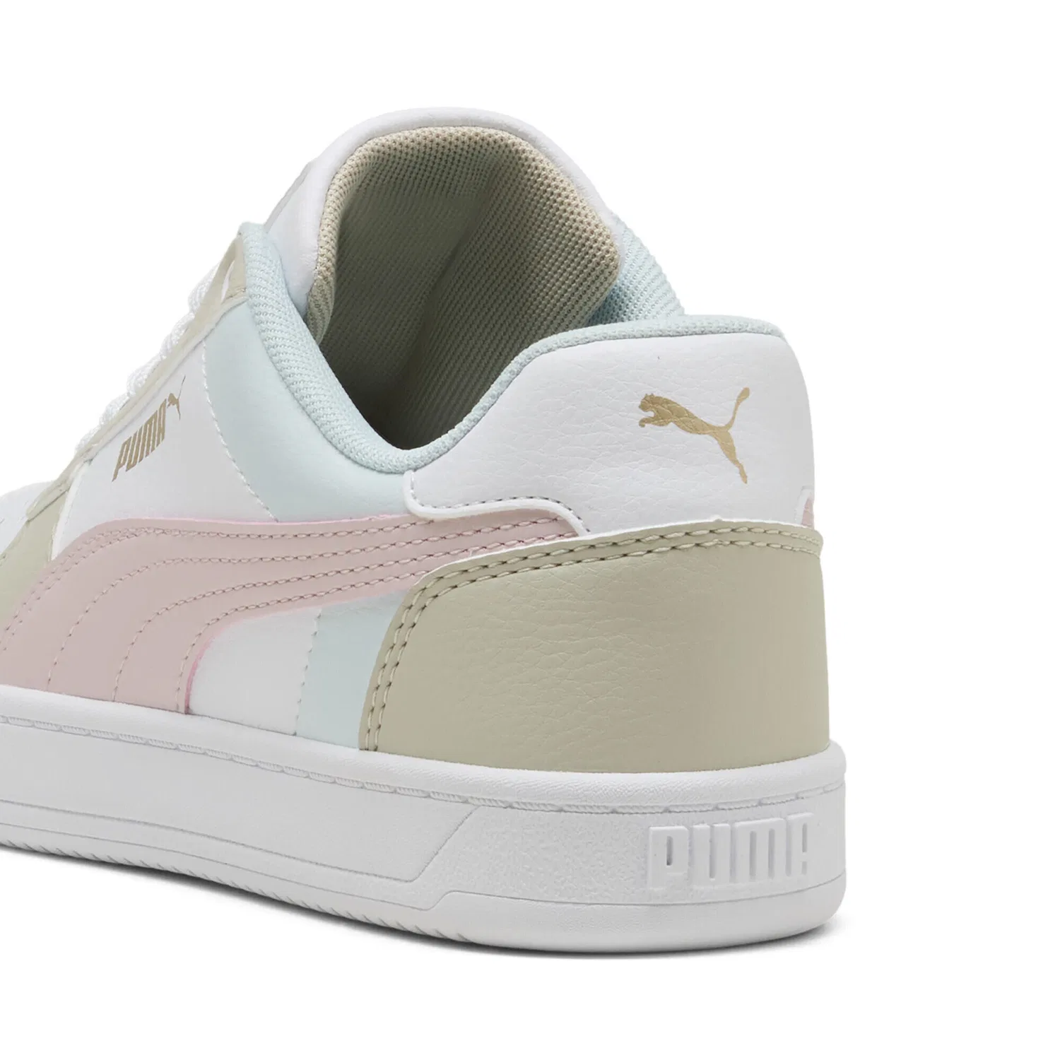 Детские кроссовки с шнуровкой Caven 2.0 Block Sneakers Puma, Beige / Rosa / Weiss — фото 2