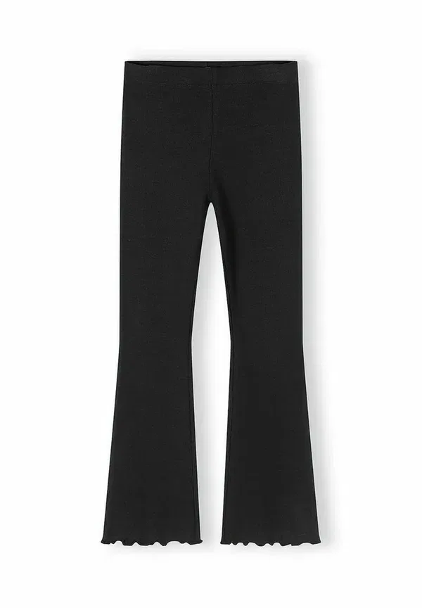 Брюки из хлопка с эластаном 3 pack flared leggings Minoti, Pink/Purple/Black, черный/фиолетовый/розовый — фото 4