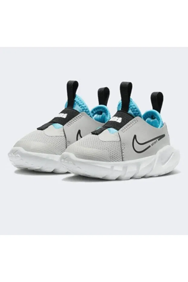 Детские кроссовки для девочек без шнуровки Flex Runner 2 TDV Nike, Black