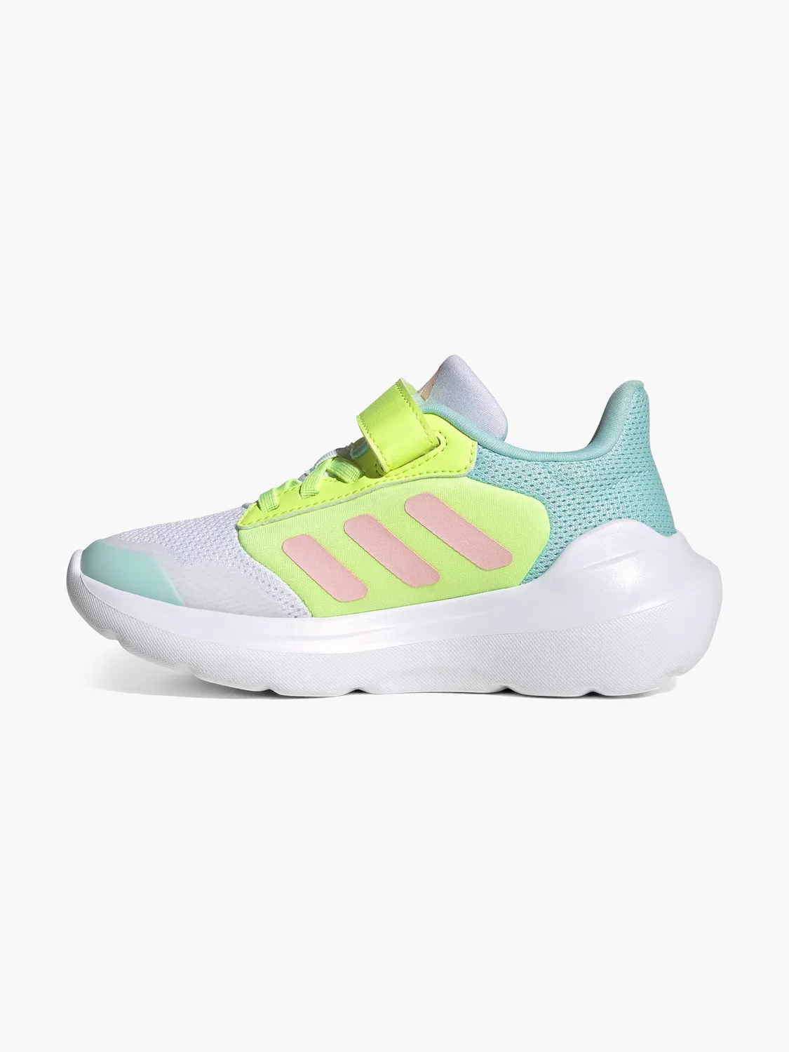 Детские кроссовки для девочек TENSAUR RUN 3.0 EL C Adidas, желтый — фото 2