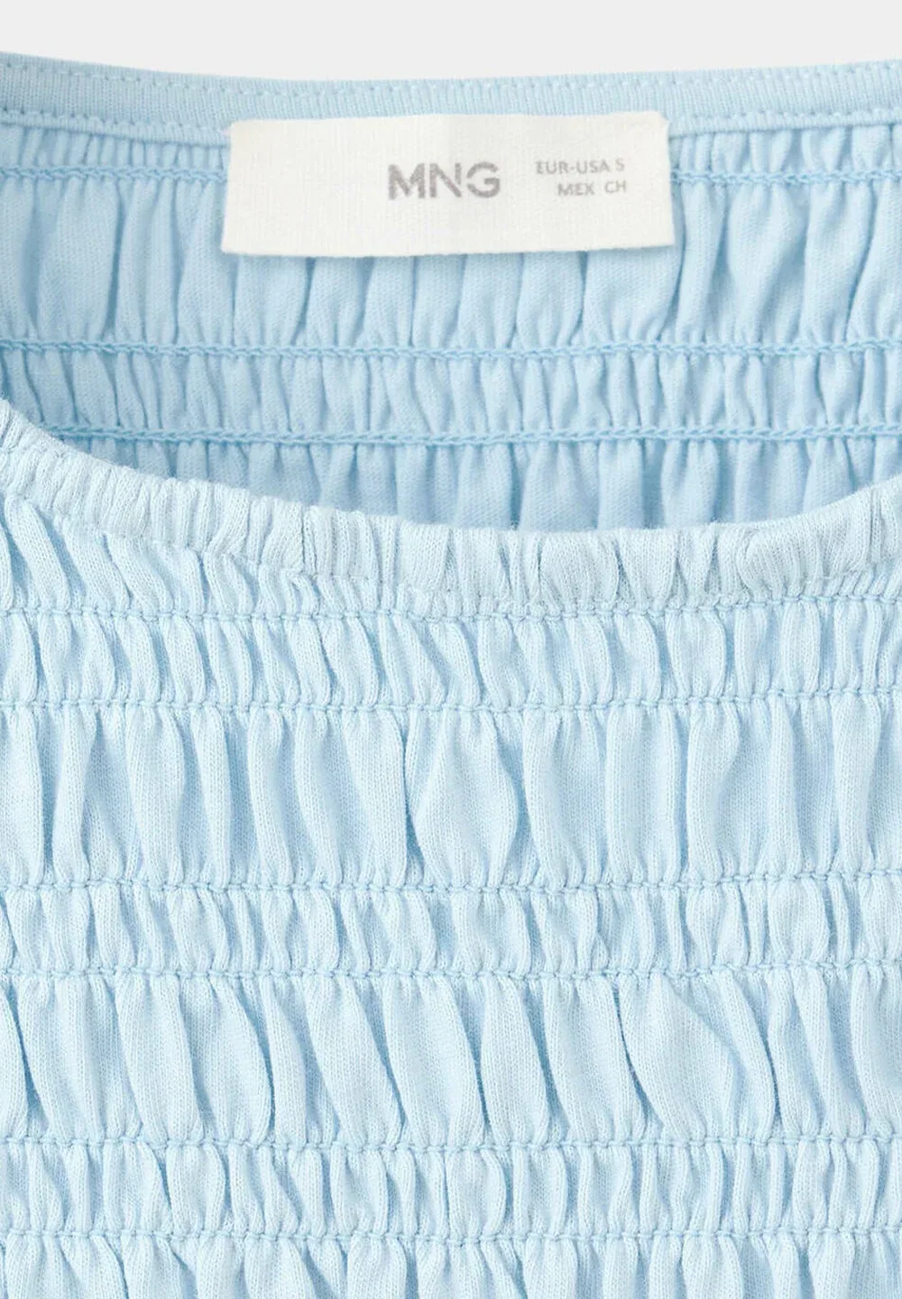 Подростковая - блузка Mango Kids, Blue — фото 2