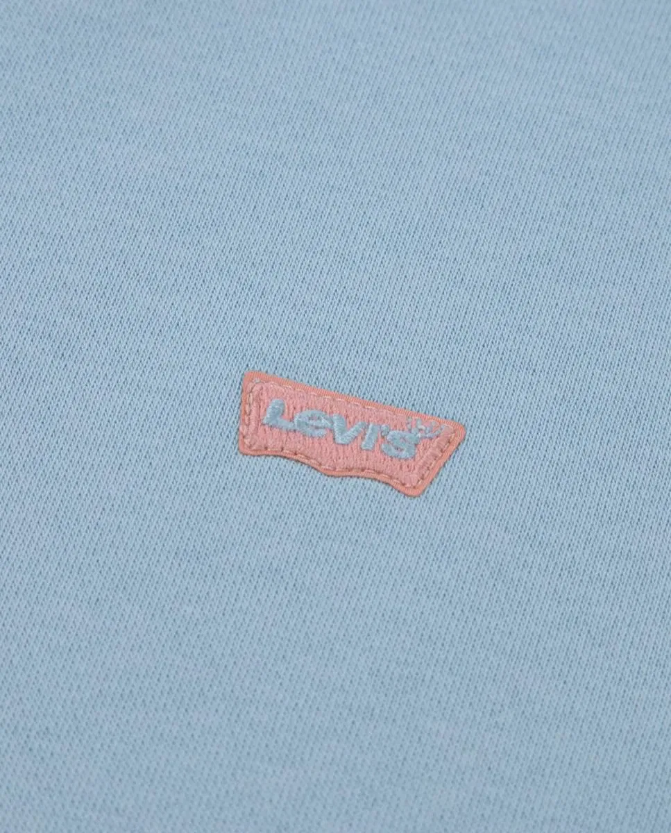 Детская худи для девочек с капюшоном Levi's, Azul — фото 3