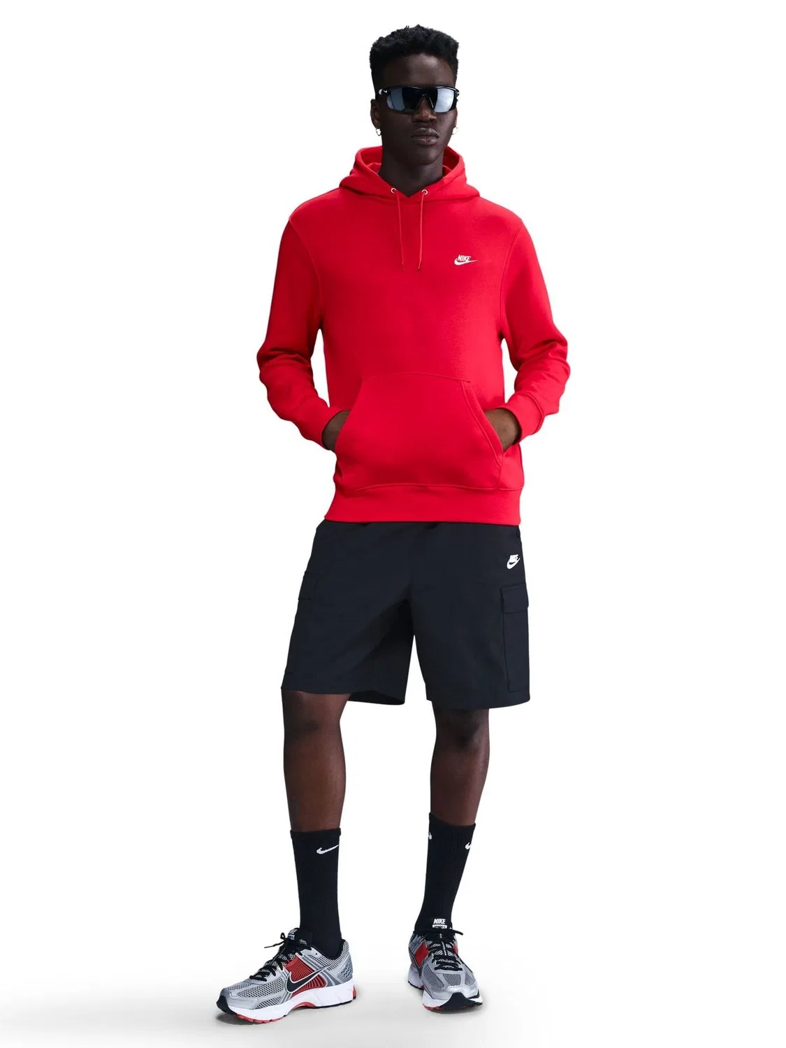 Толстовка с капюшоном Nike University Red Club — фото 3