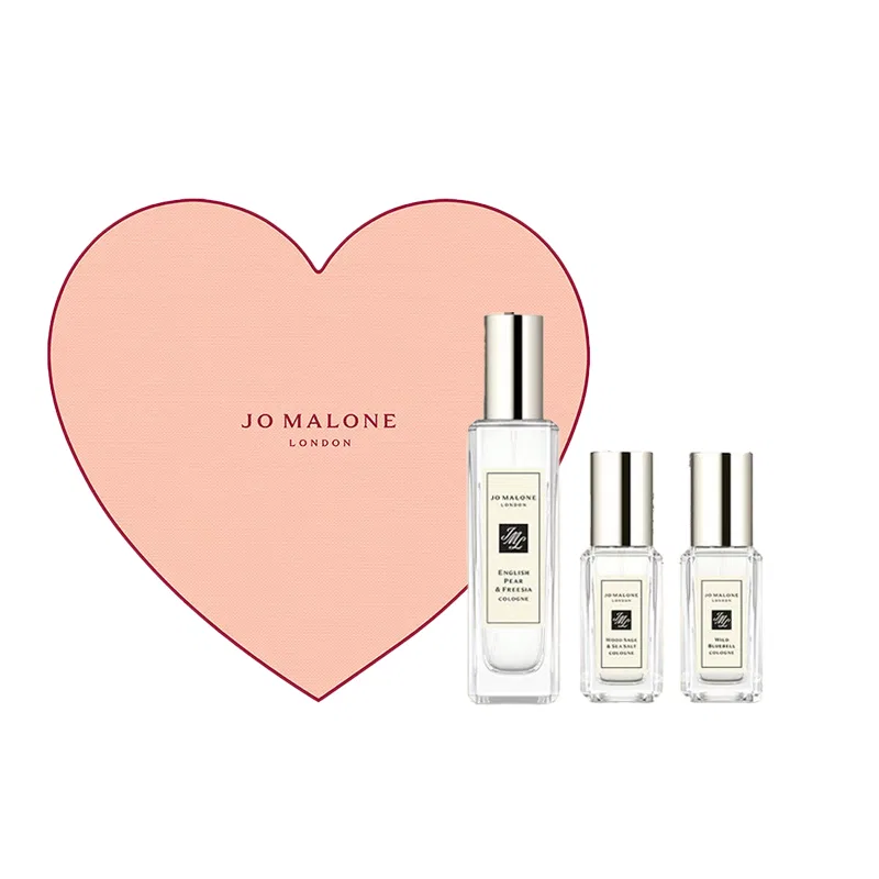 Набор парфюмерных миниатюр Jo Malone London, Bluebell, English Pear & Freesia, Sage & Maris Sal, 30 мл + 9 мл + 9 мл
