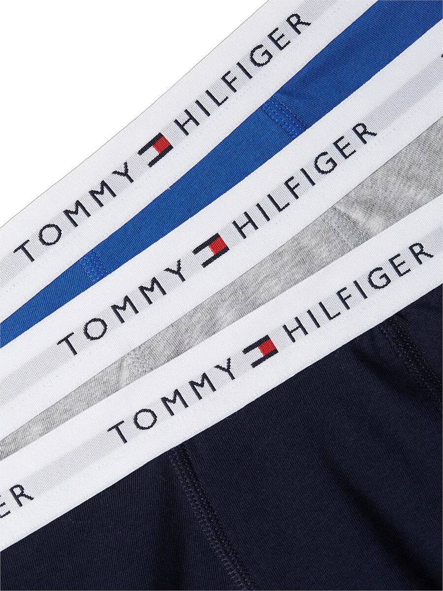Трусы синего, темно-синего и серого цвета с пятнистым рисунком Tommy Hilfiger Underwear — фото 3