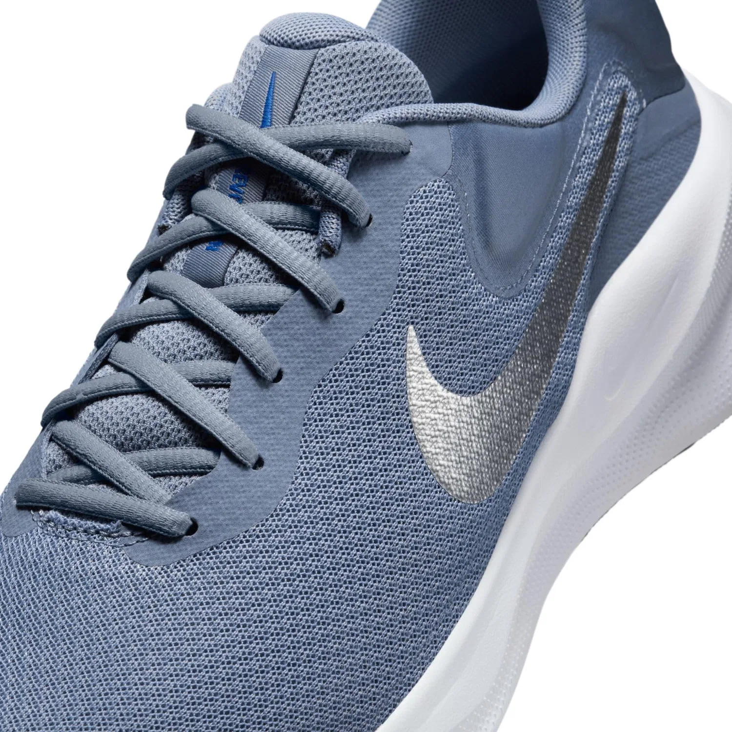 Детские кроссовки для девочек с амортизацией NIKE, Ashen Slate Metallic Silver White — фото 2