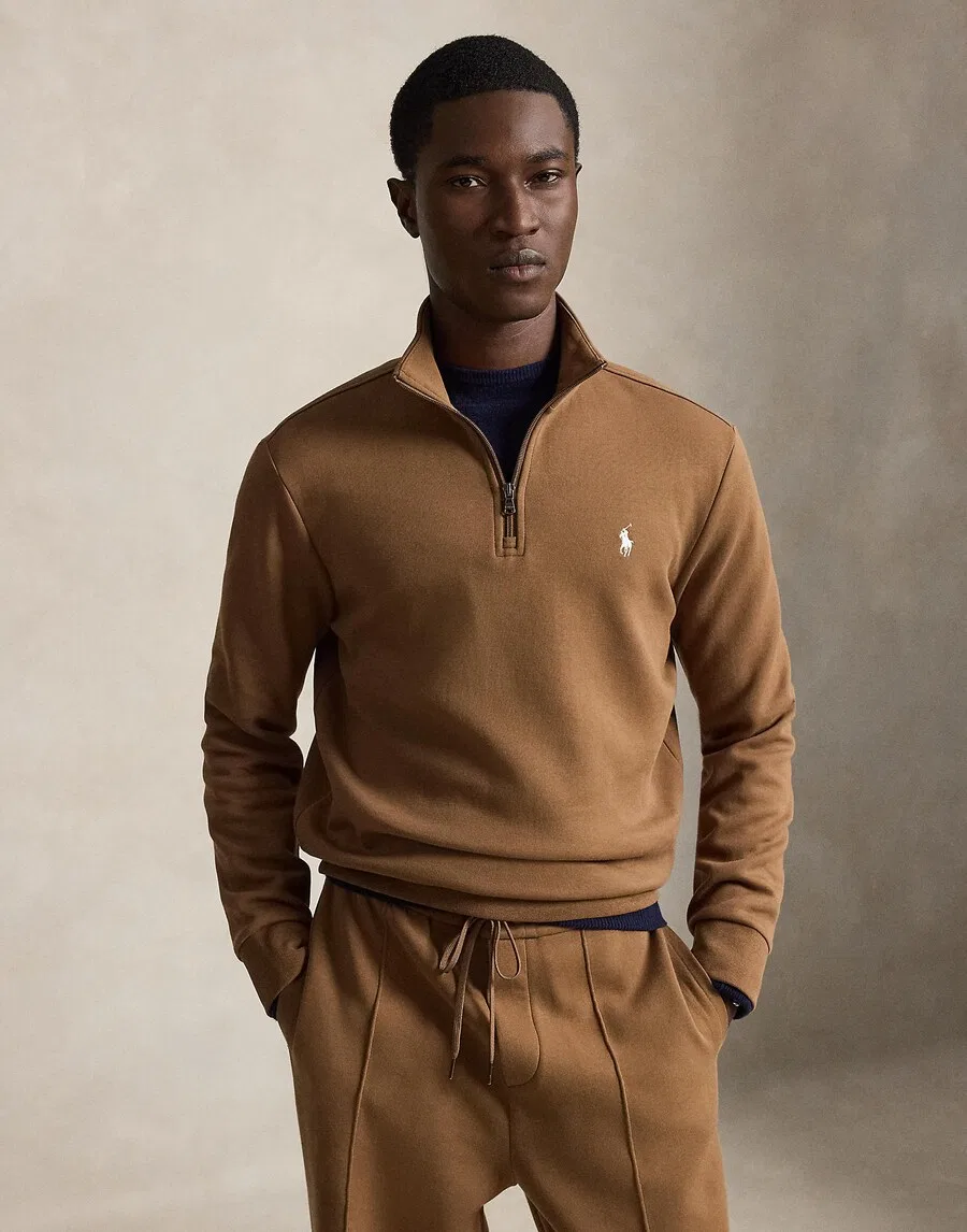Толстовка Polo Ralph Lauren карамельного цвета — фото 3