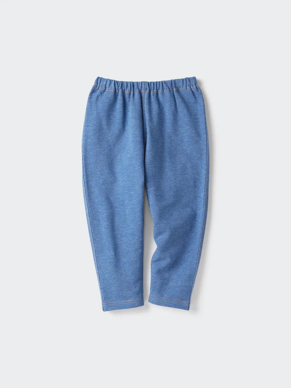 Леггинсы Uniqlo, полная длина, синий