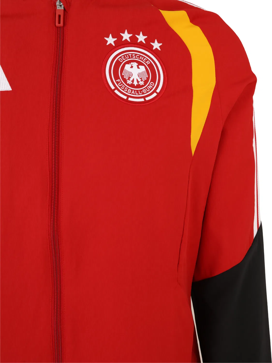 Спортивная куртка Adidas Performance DFB PRE красного цвета — фото 3