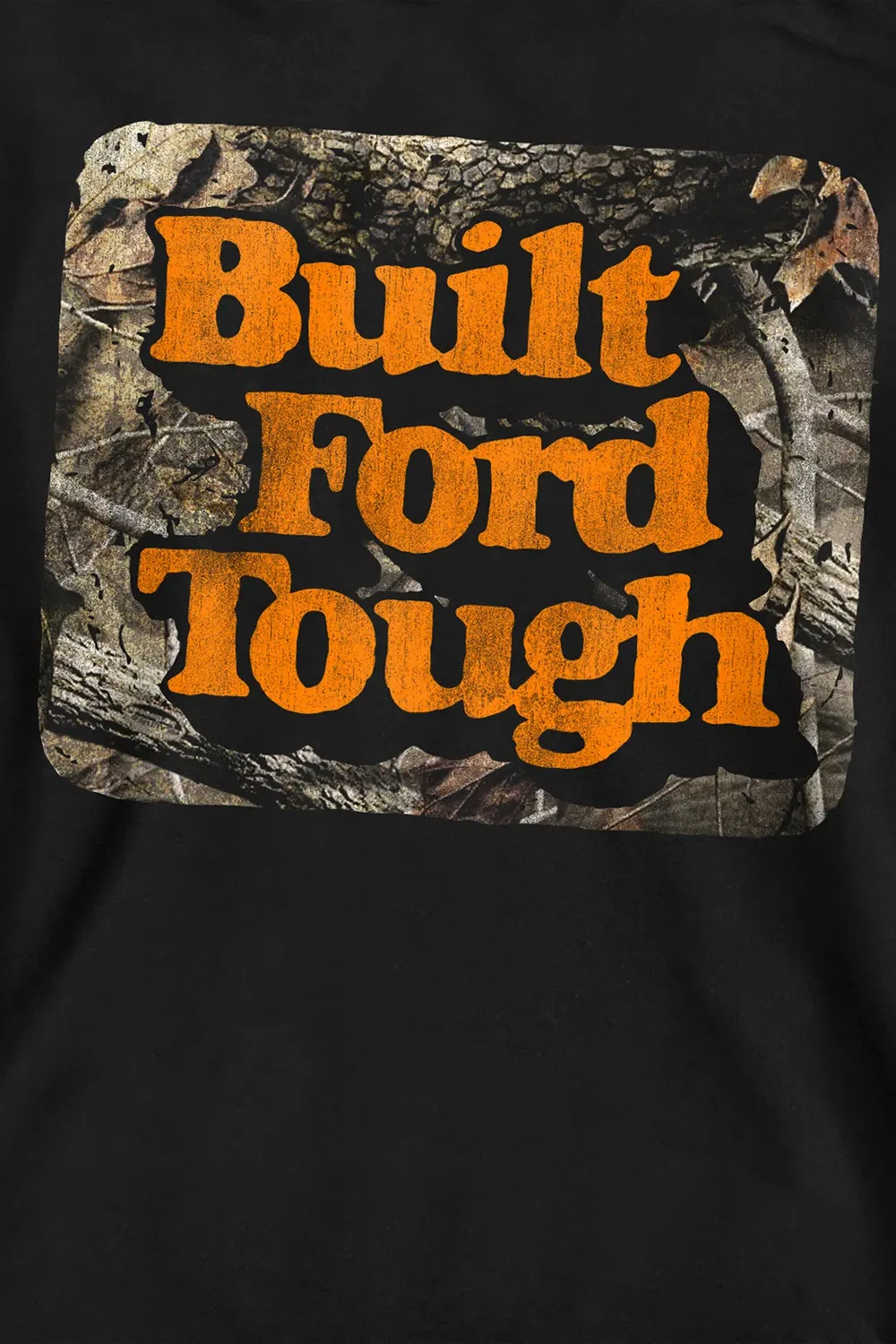 Детский худи с камуфляжным принтом Bft Camo Youth Pull-Over Hoodie Ford, Black — фото 2