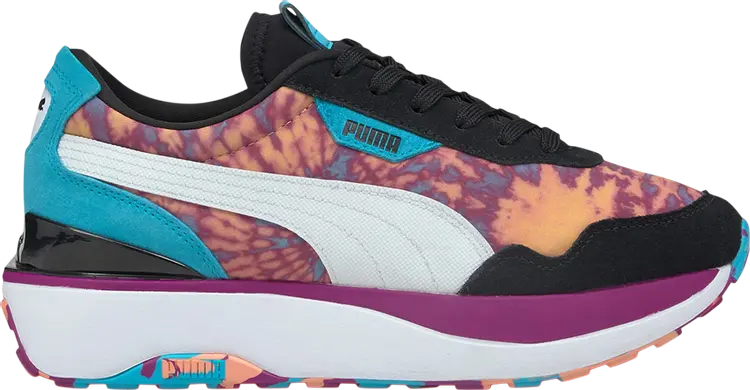 Кроссовки Puma Wmns Cruise Rider Tie Dye, разноцветный
