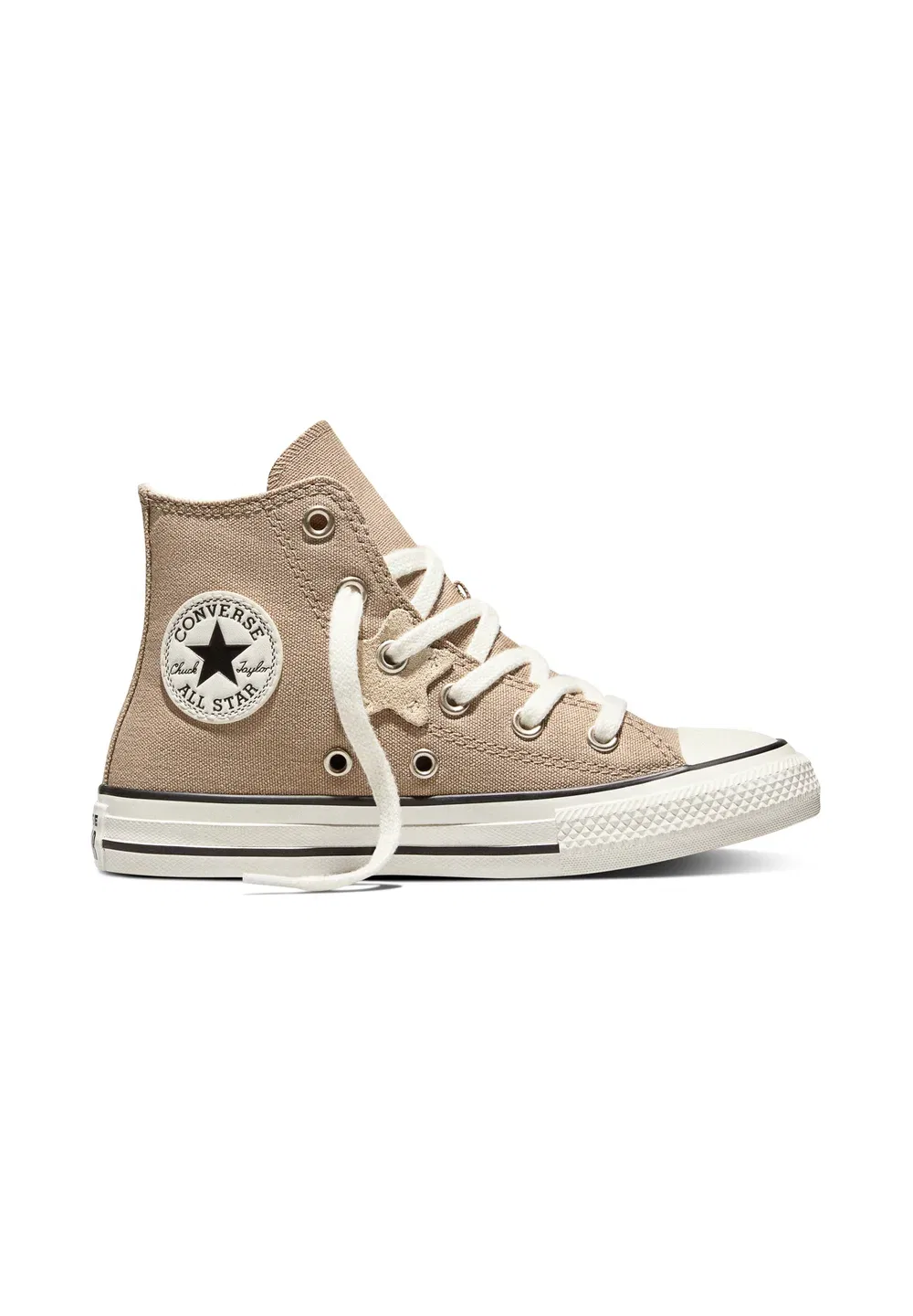 Высокие кеды Chuck Taylor All Star Star and Moon унисекс - высокие кроссовки Converse, Vintage Cargo White Black