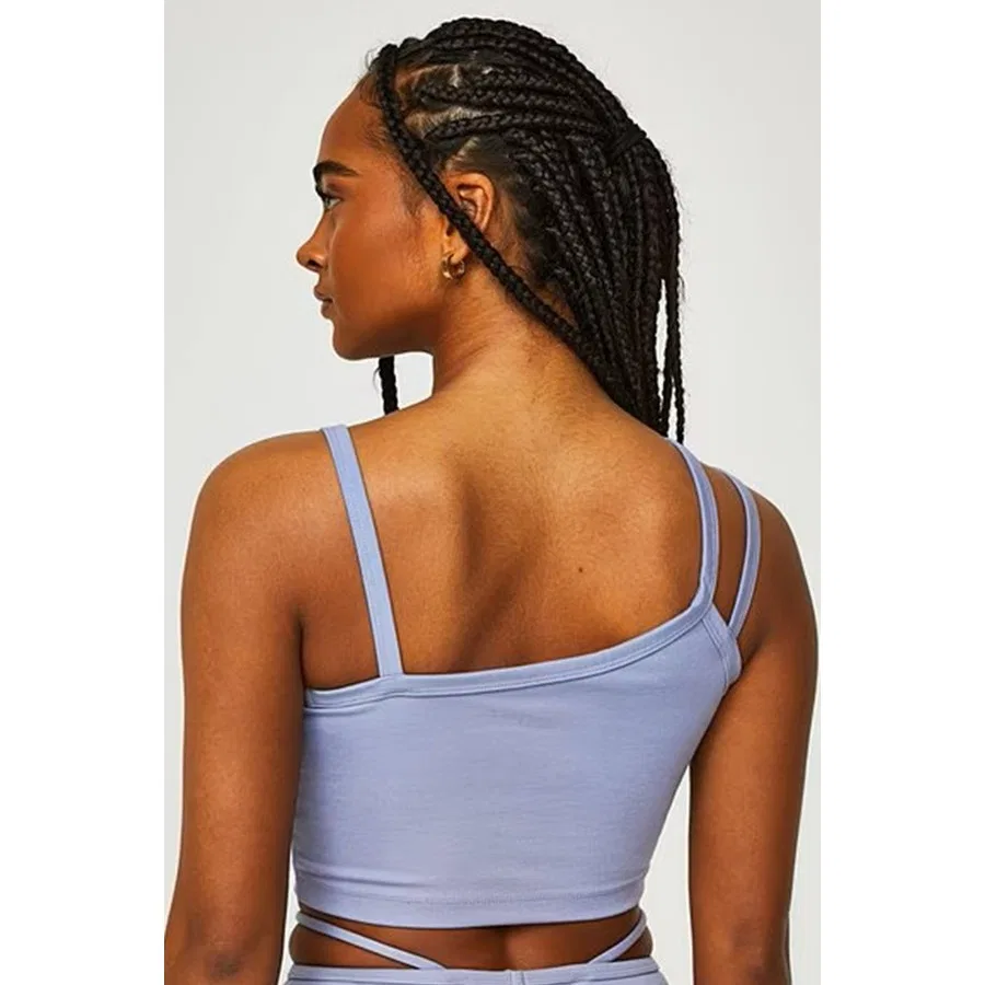 Спортивный бюстгальтер с асимметричным вырезом Sportswear Everyday Modern Nike, Сиреневый — фото 2