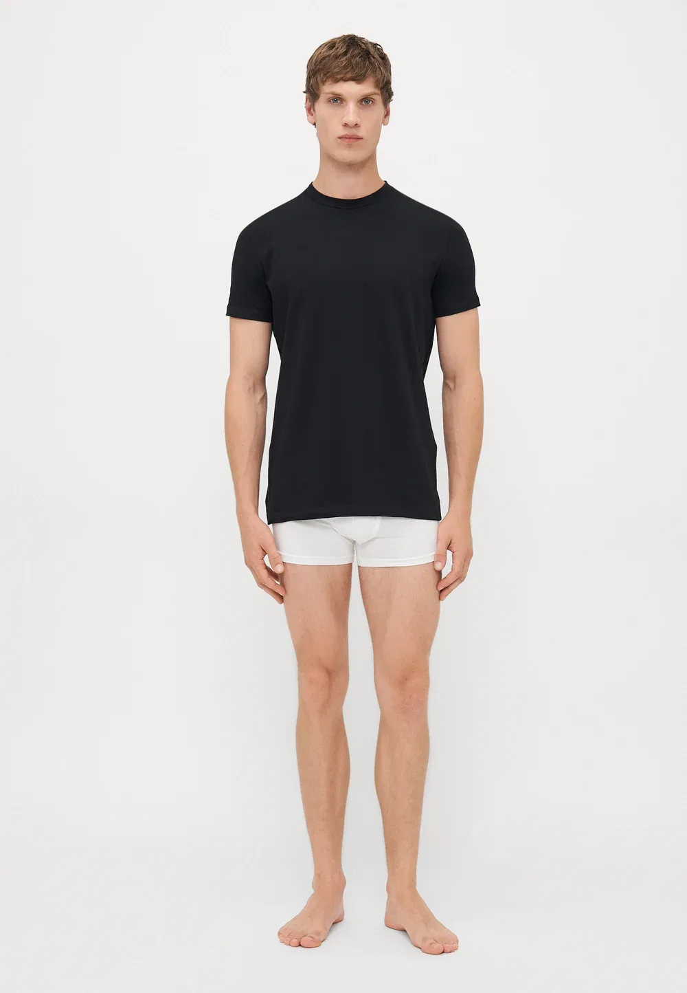 Новый базовый комплект из 3 футболок с логотипом Dsquared2, Black