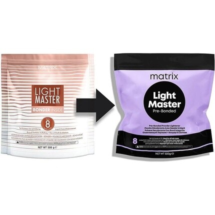 

Light Master Bleach 500G 8 тонн блондинка внутри, Matrix