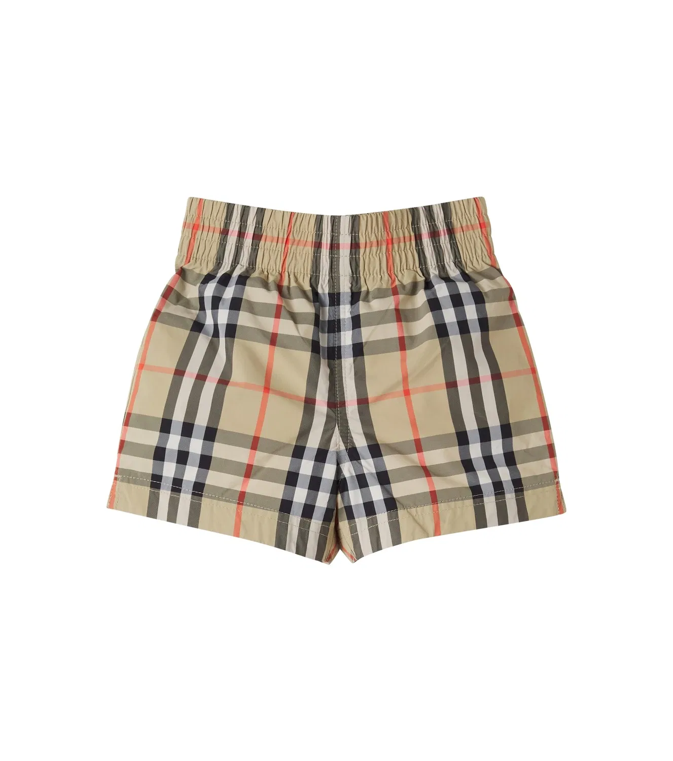 Шорты в клетку Burberry Kids, Sand Ip Check