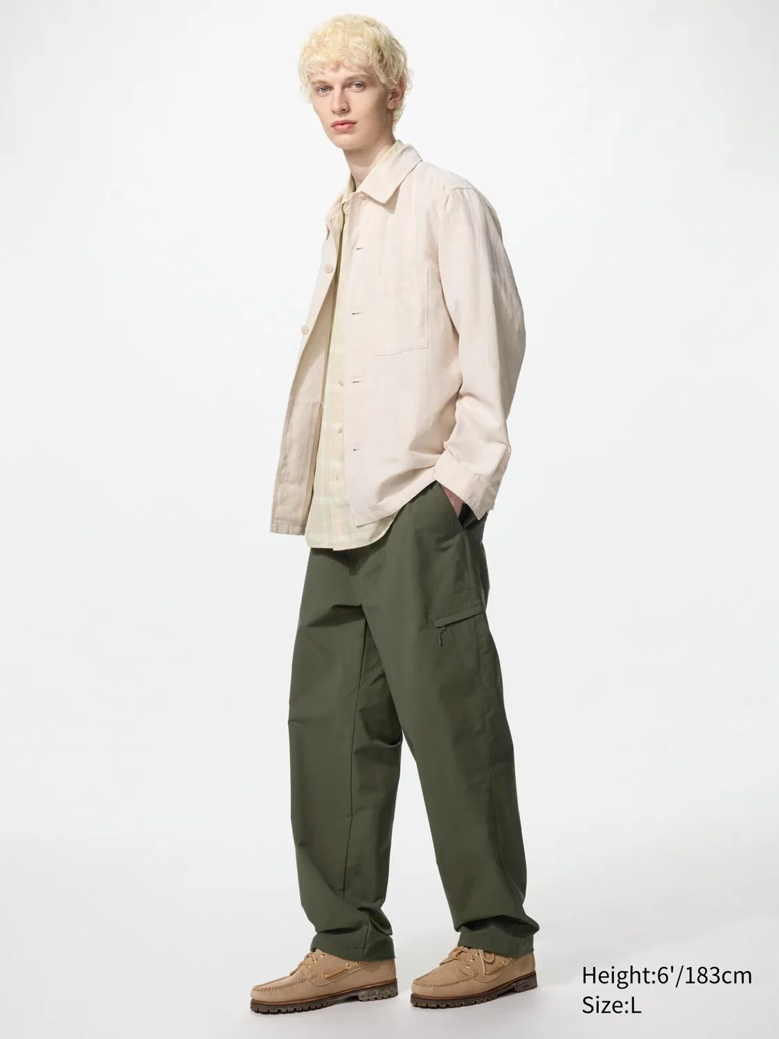 Штаны Uniqlo, базовые брюки, оливковый