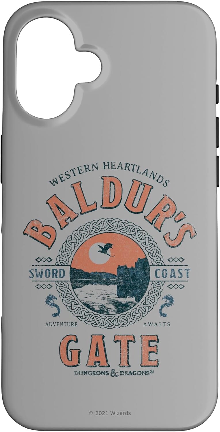 

Чехол для iPhone 16 Dungeons & Dragons Adventure Baldur's Gate