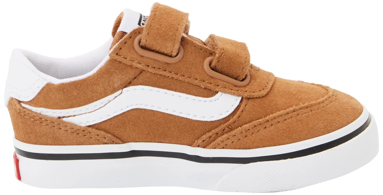 Детские кроссовки для мальчиков с принтом Brooklyn LS V Vans, Chipmunk — фото 4