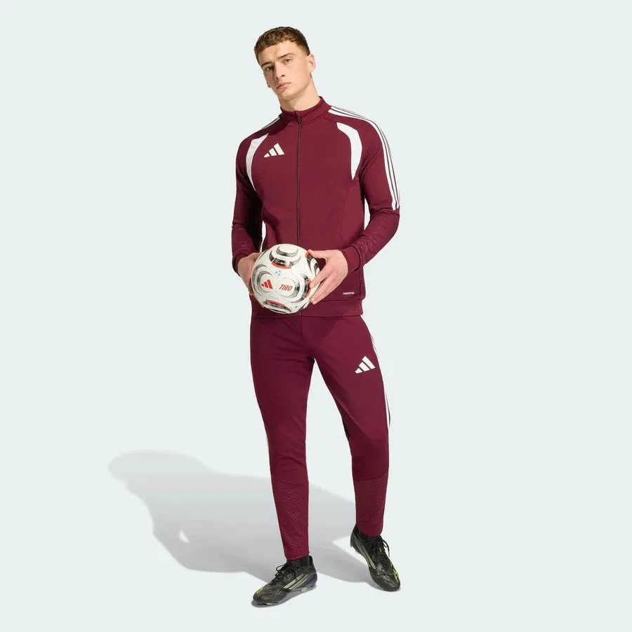 Спортивная кофта adidas Tiro 26 Competition Training, Бордовый — фото 3