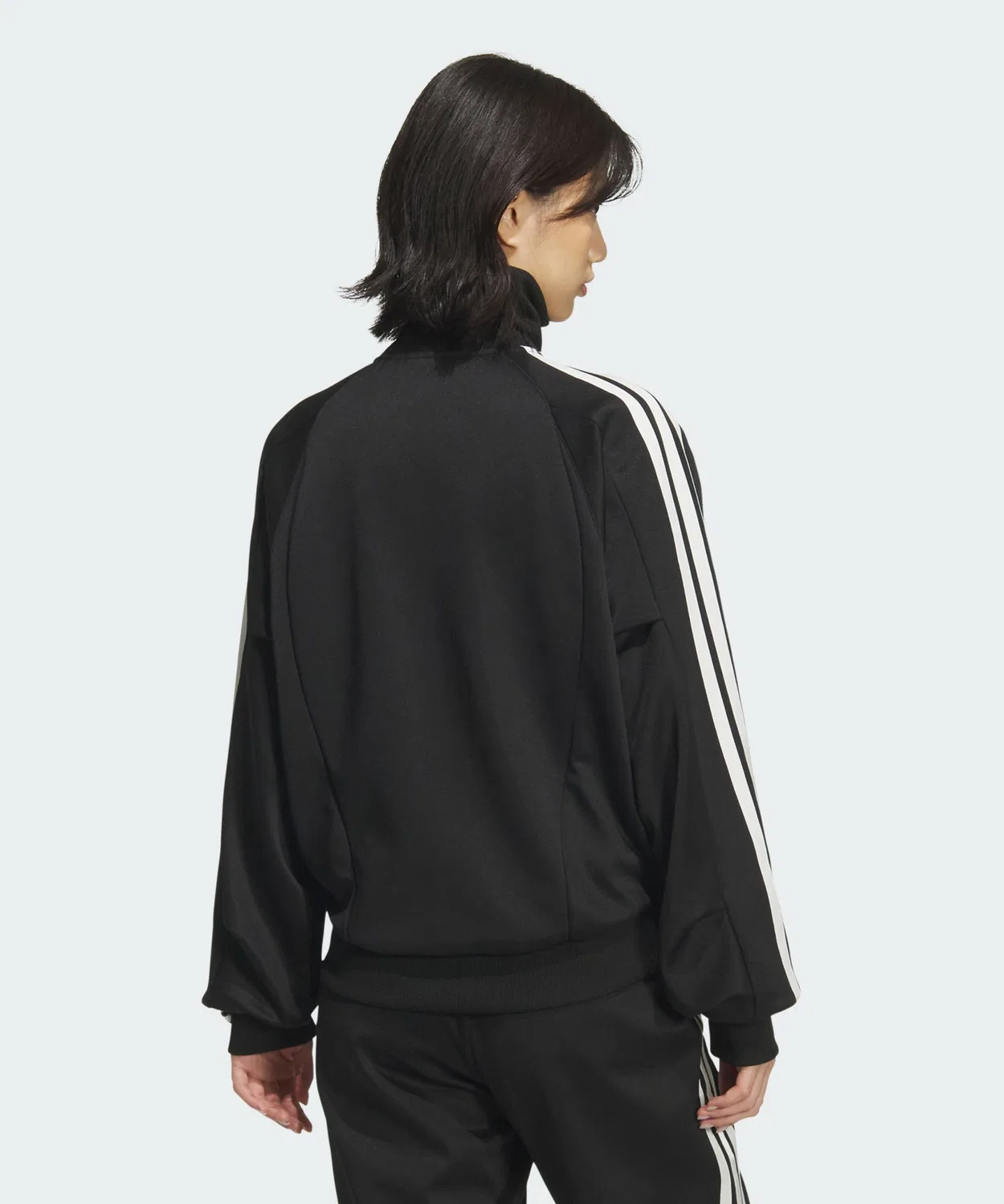 Женская куртка-трактор с принтом Stadium Chrome Adidas, Черный — фото 2