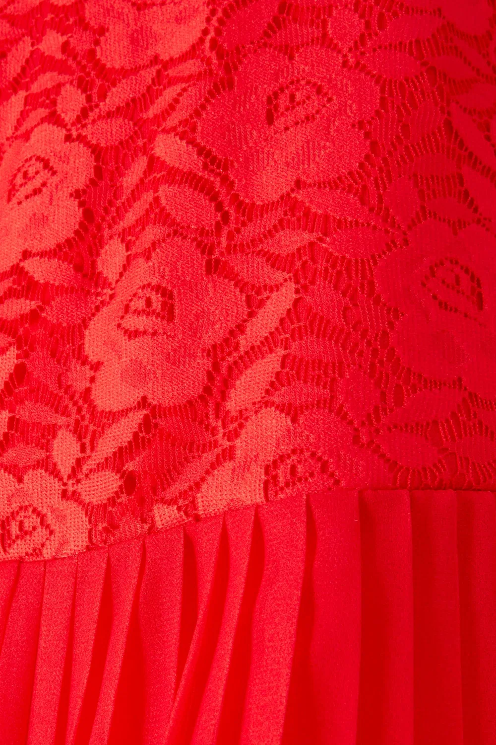 Платье с принтом Pleated Floral Dress in Lace NASS — фото 3