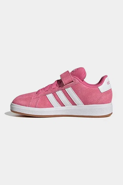 Кроссовки детские GRAND COURT 00s Adidas, розовый — фото 4