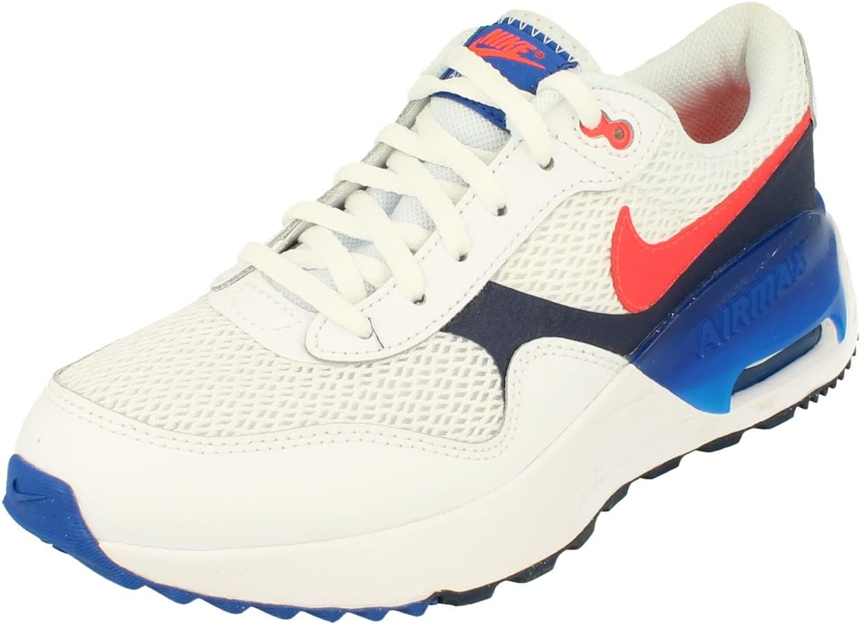 Кроссовки Nike Boys Air Max Systm, белый/красный/синий/ярко-красный