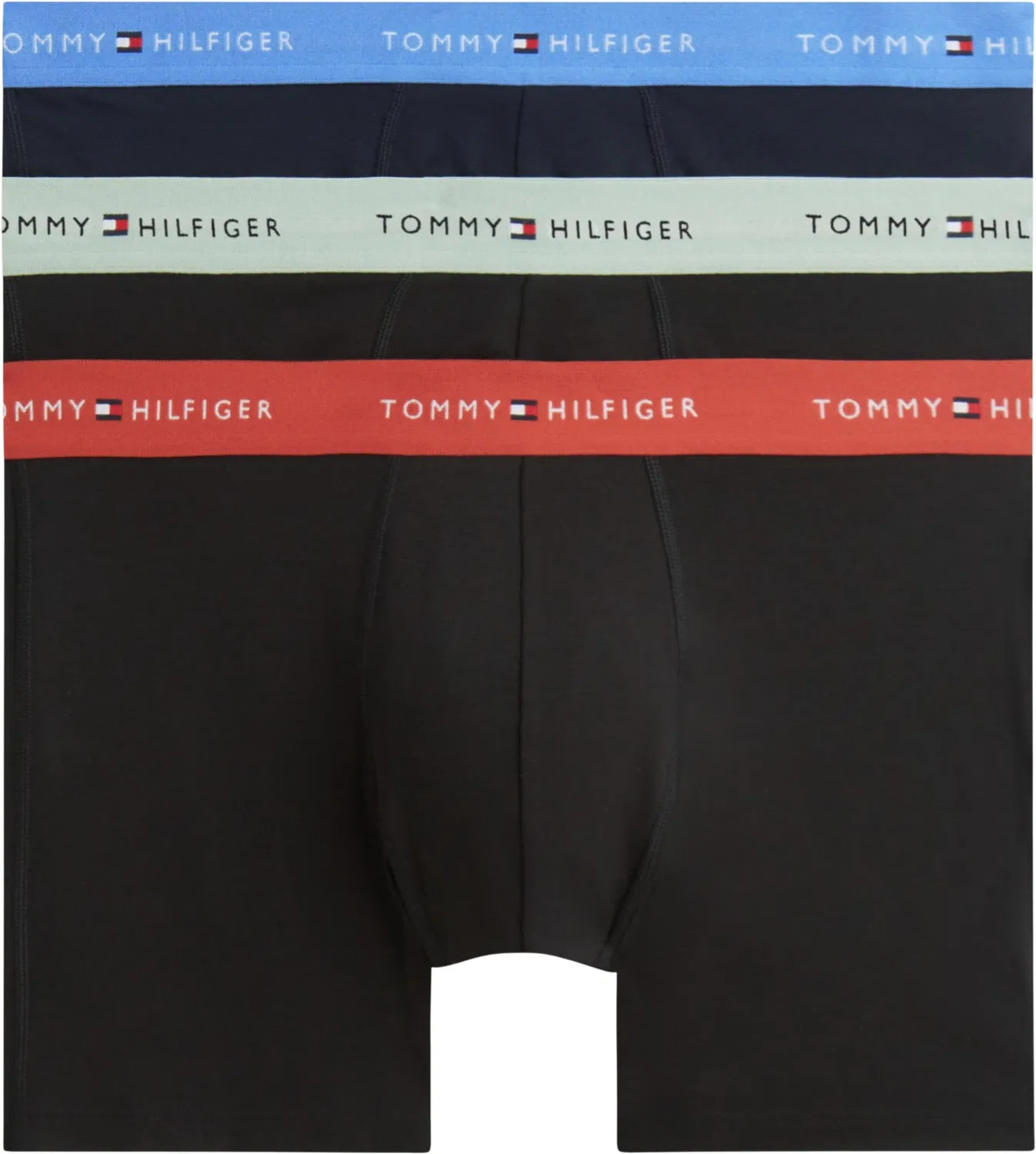 Мужские боксеры с принтом Tommy Hilfiger, Beige (B//Blue Spell/Terra Red/Minty Grey)