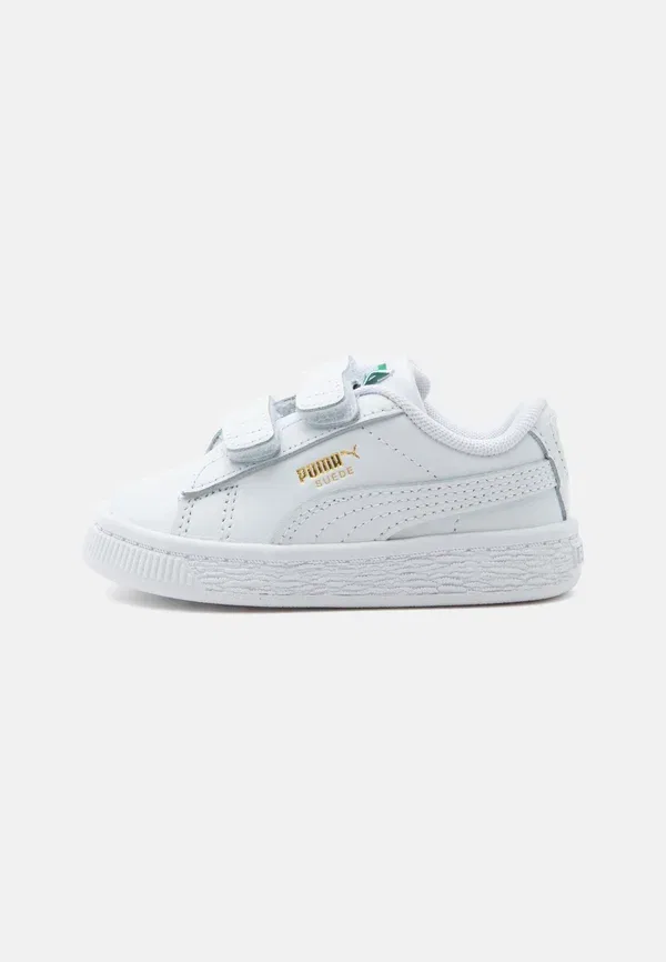 Кроссовки кожаные Unisex Puma, White/Archive Green, белый/зеленый