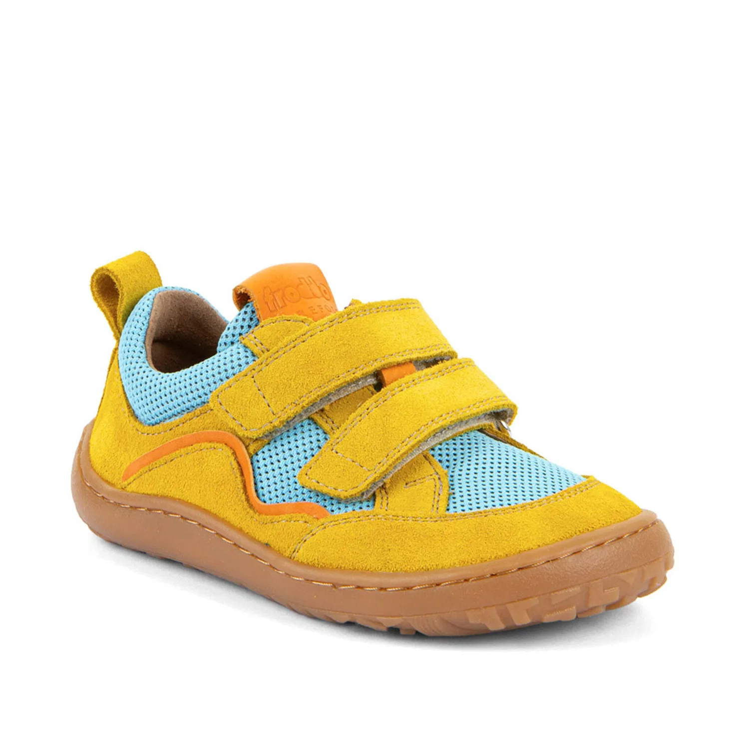 Детские кроссовки для босохождения Froddo, Blue/Yellow