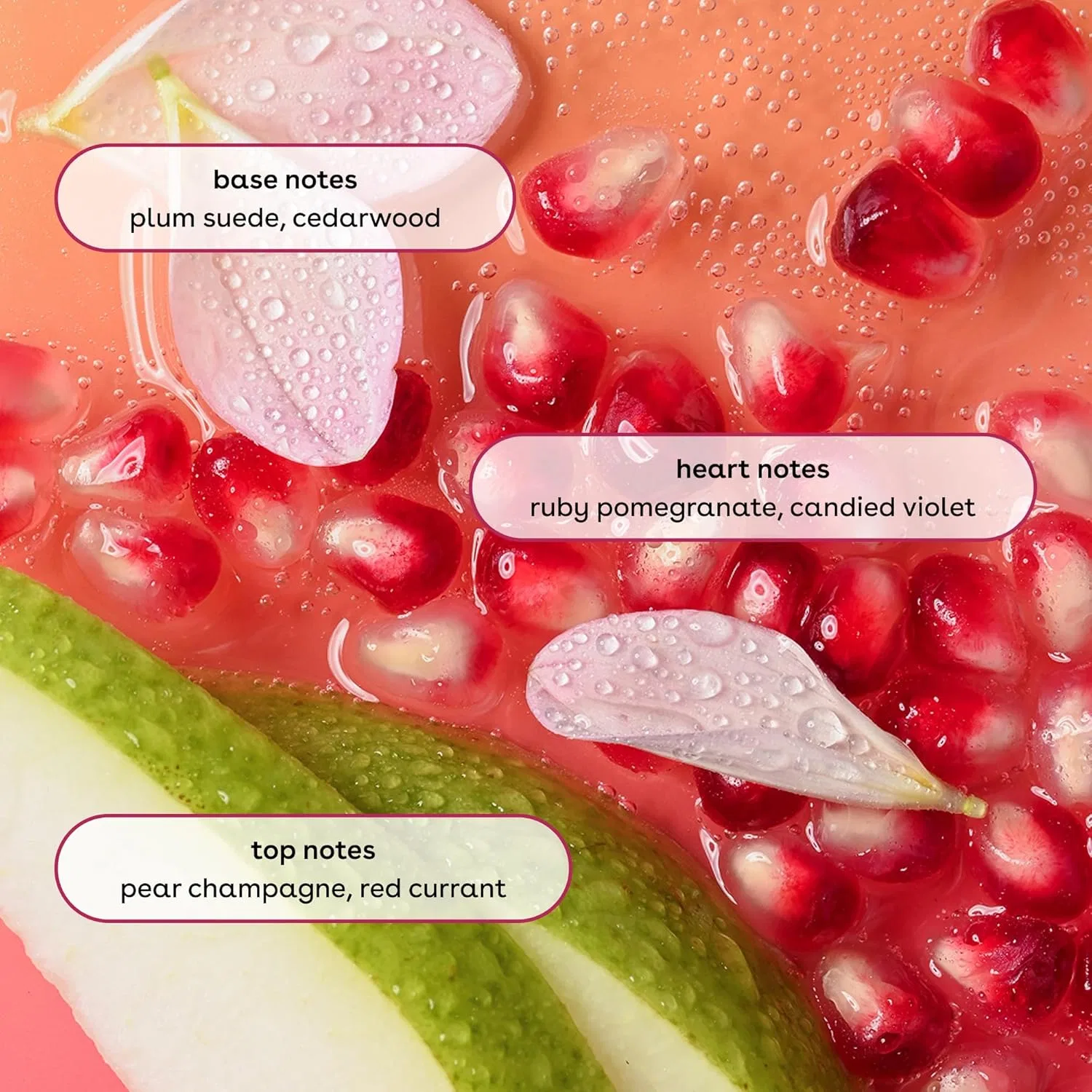 Гель для душа Cashmere Body Wash, eos, 473 мл, Pink Champagne — фото 3