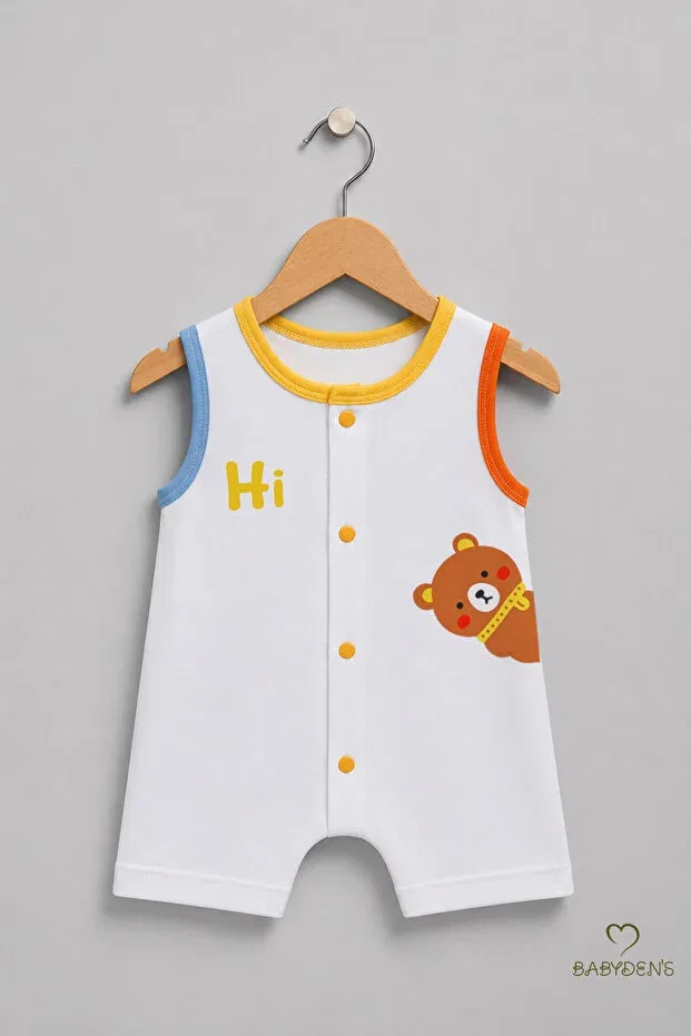 Детский комбинезон для мальчиков хлопковый Teddy Bear Babyden'S, Teddy Bear — фото 4