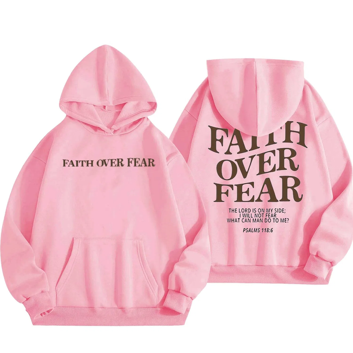 Женский худи с принтом Jesus Loves You, Z01 Pink