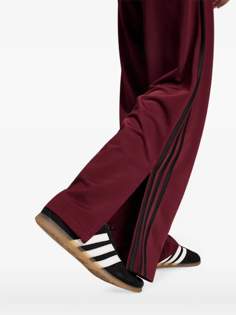 Свободные спортивные брюки Firebird adidas, красный — фото 4