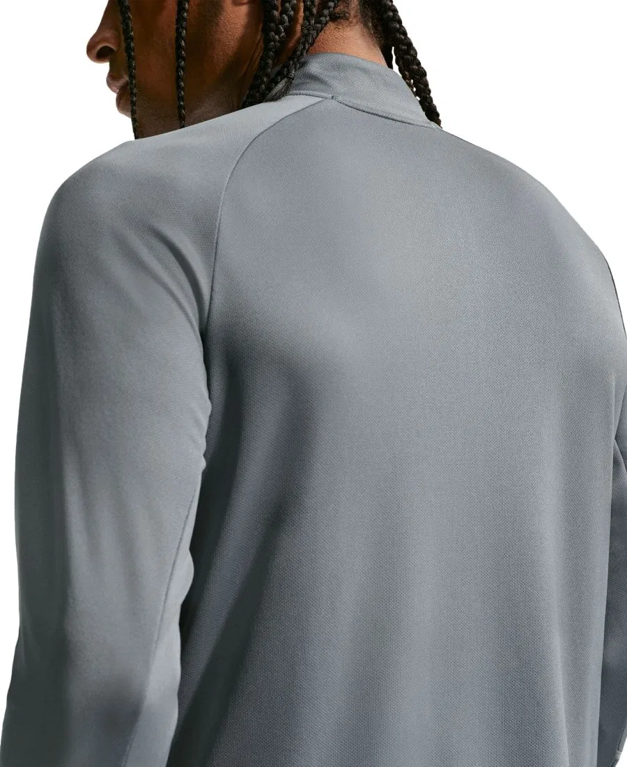 Футболка беговая с длинным рукавом Miler Dri-FIT Nike, Smoke Gray Iron Gray Reflective Silver — фото 3