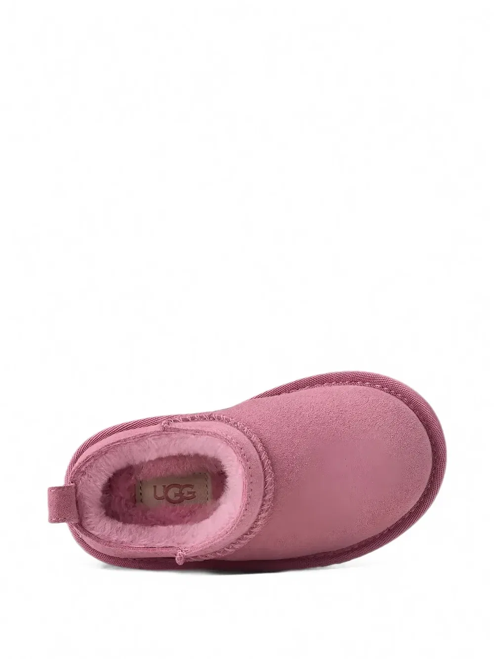 Классические водоотталкивающие замшевые угги UGG Kids, розовый — фото 4